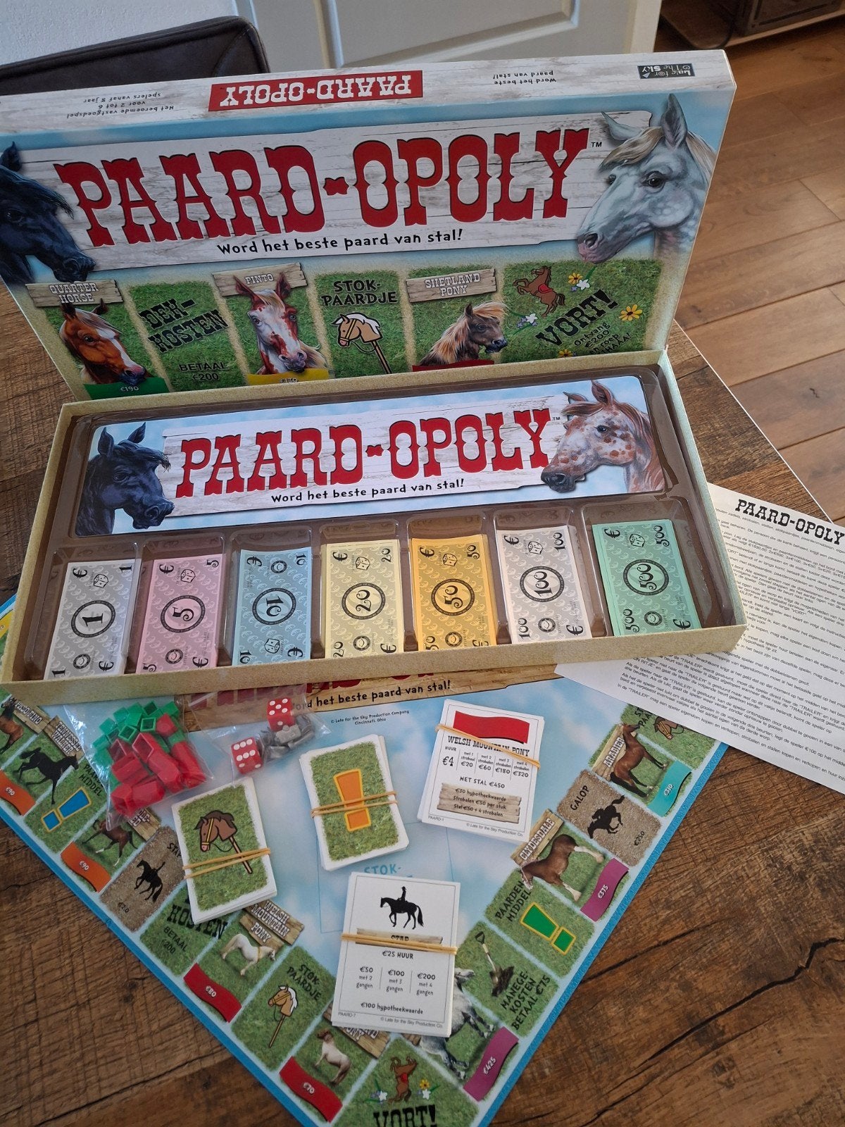 Paard opoly monopoly, Ophalen of Verzenden