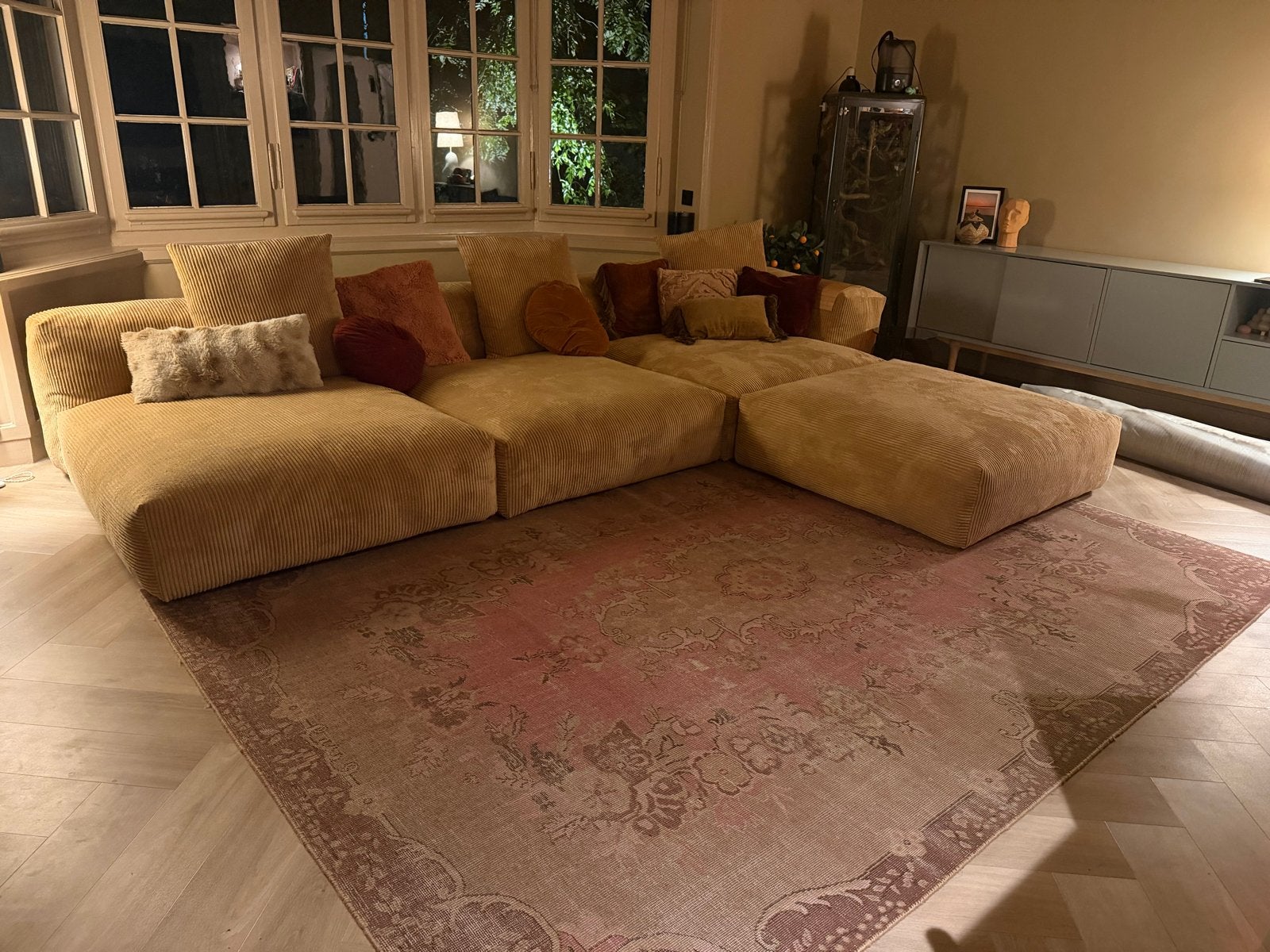 HKliving vloerkleed 200x300cm - Zo goed als nieuw, Ophalen, Zo goed als nieuw, 200 cm of meer, Roze
