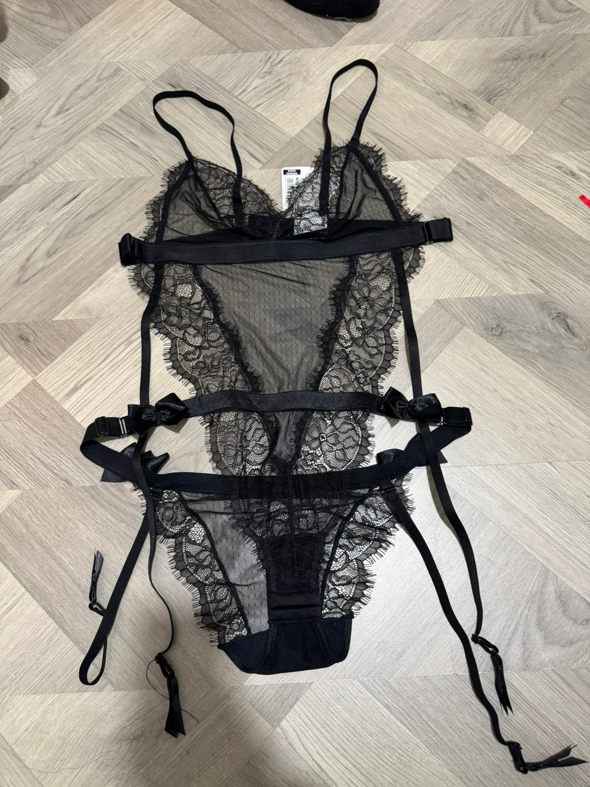 Body maat 40/42, Verzenden, Zwart, Body of Korset