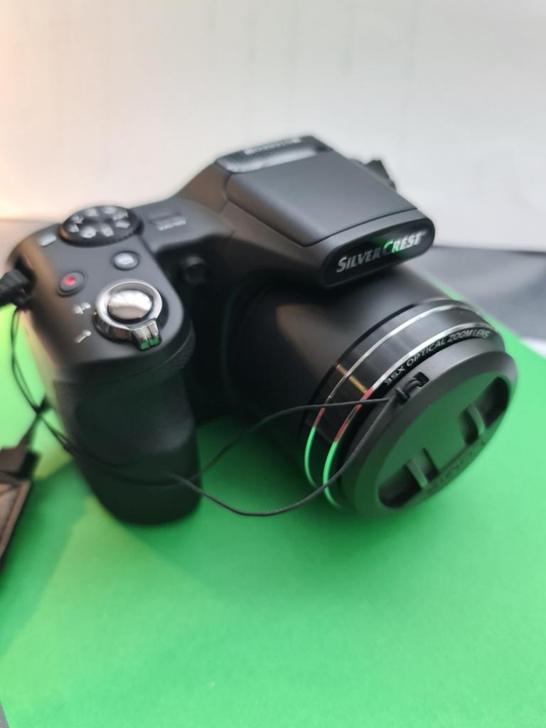 Silvercrest Camera met Card & Tas - Zo goed als nieuw, Compact, Ophalen of Verzenden, Zo goed als nieuw, Overige Merken