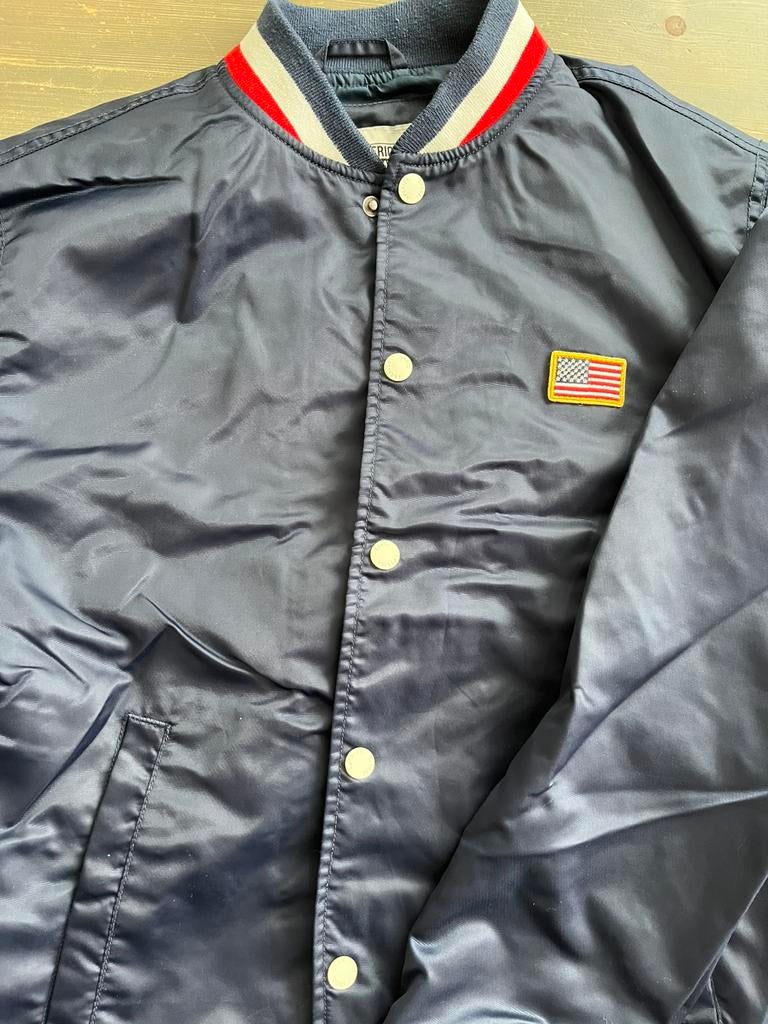 Bomber / baseball jack America Today maat: 176, Ophalen of Verzenden, Zo goed als nieuw, Overige maten, Blauw