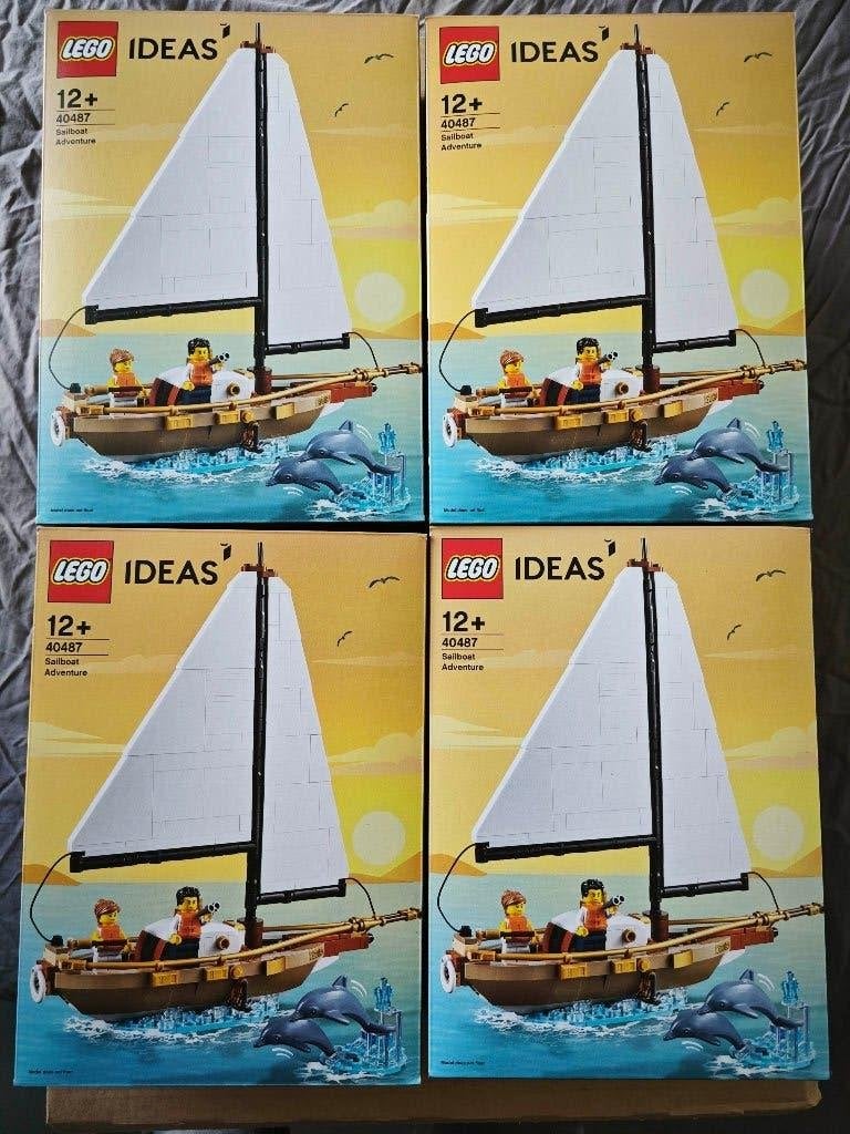 Lego 40487 sailboat adventure nieuw sealed, Nieuw, Ophalen of Verzenden, Ideas, Complete set