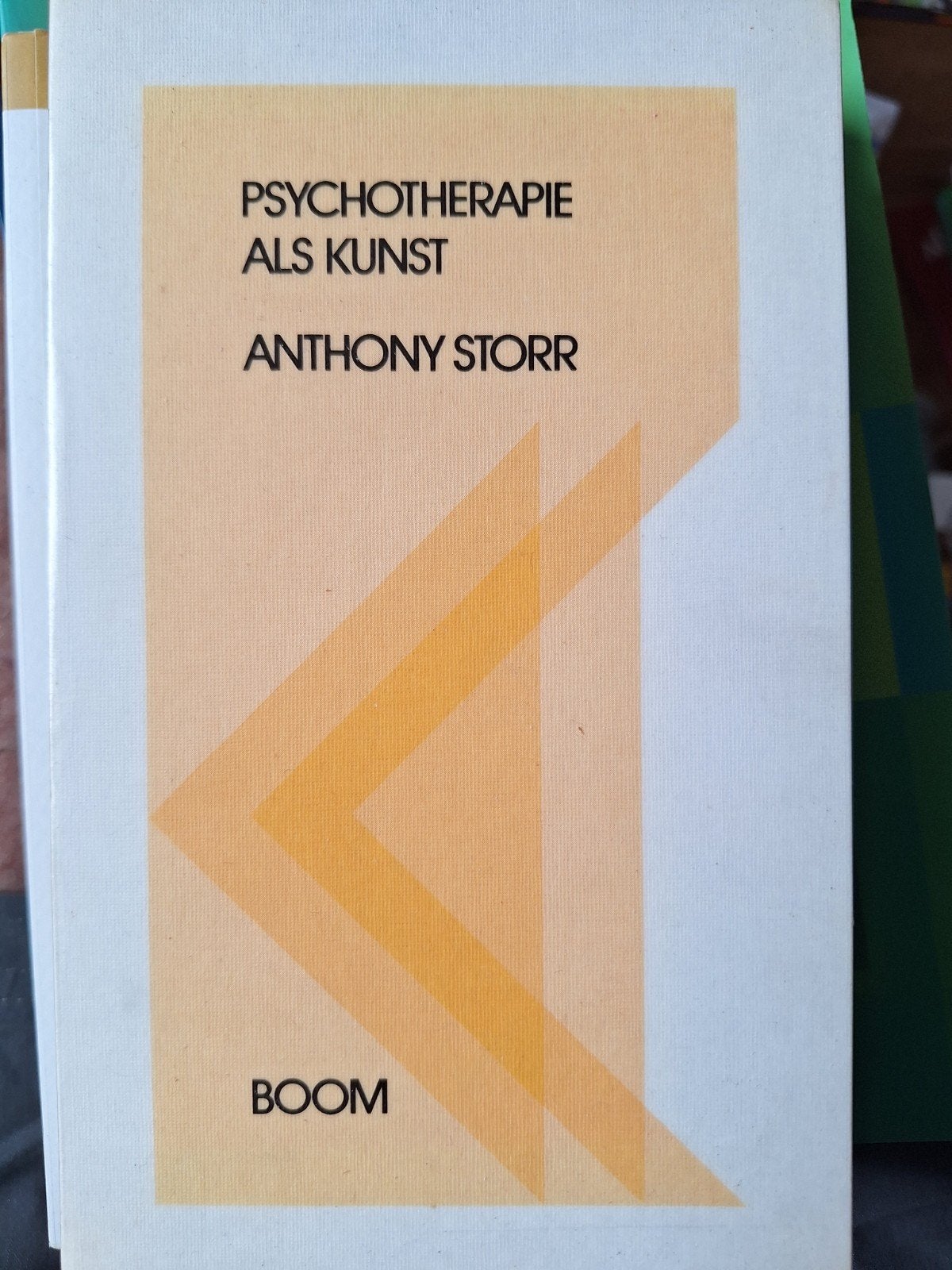 storr psychotherapie als kunst ZELDZAAM!, Ophalen of Verzenden, Gelezen