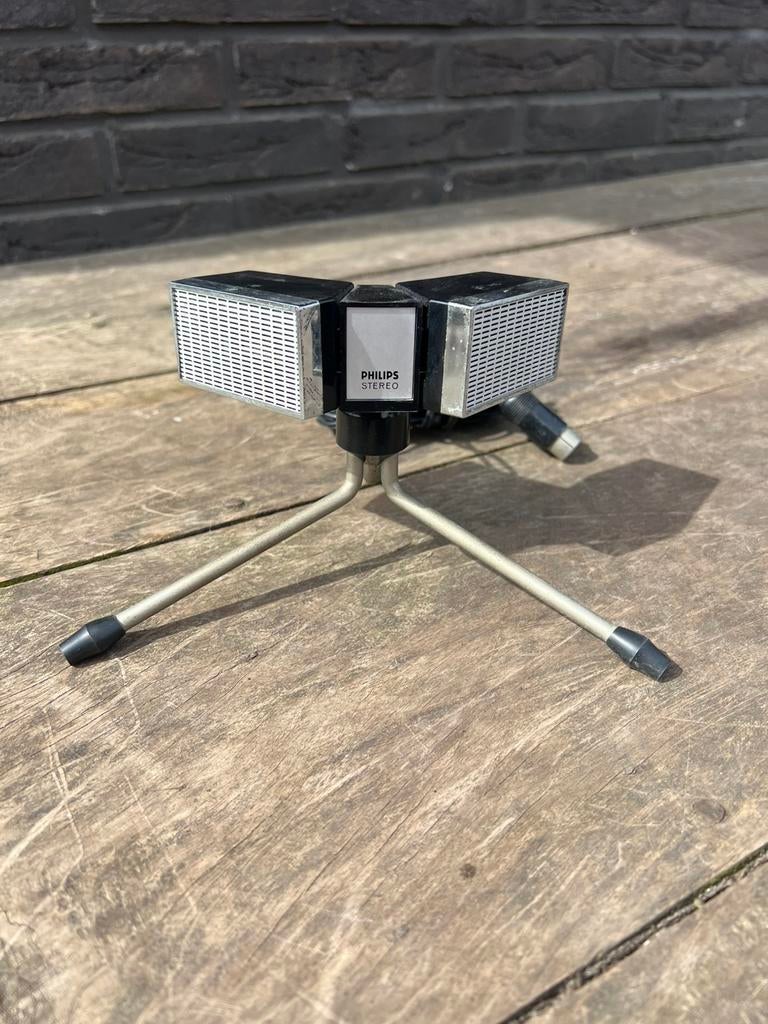 Vintage Philips EL 1979/00-microfoon, Muziek en Instrumenten, Microfoons, Ophalen of Verzenden, Zo goed als nieuw, Overige typen