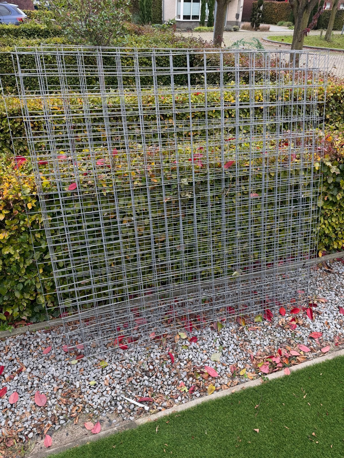 5x Stevig gaashekwerk - Ideaal voor tuin of erf 180x180, Ophalen, Gebruikt, 10 tot 20 meter, Gaas