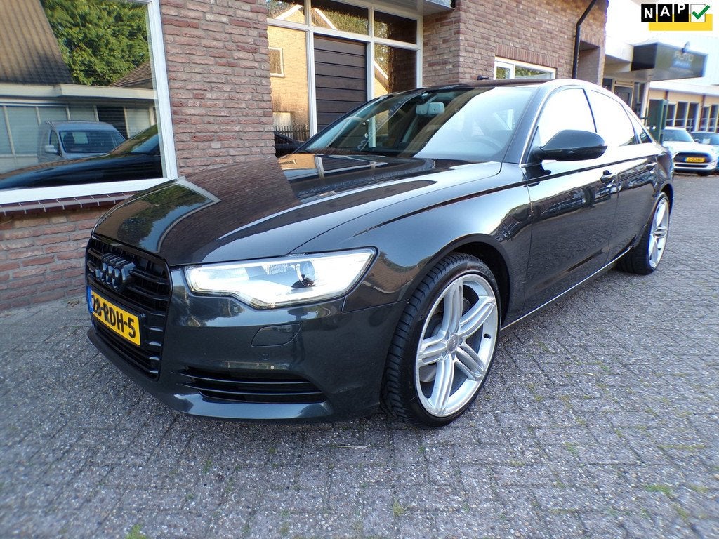 Audi A6 Limousine 3.0 TFSI quattro Pro Line Plus Automaat /, Auto's, Audi, Automaat, Euro 5, Gebruikt, Zwart