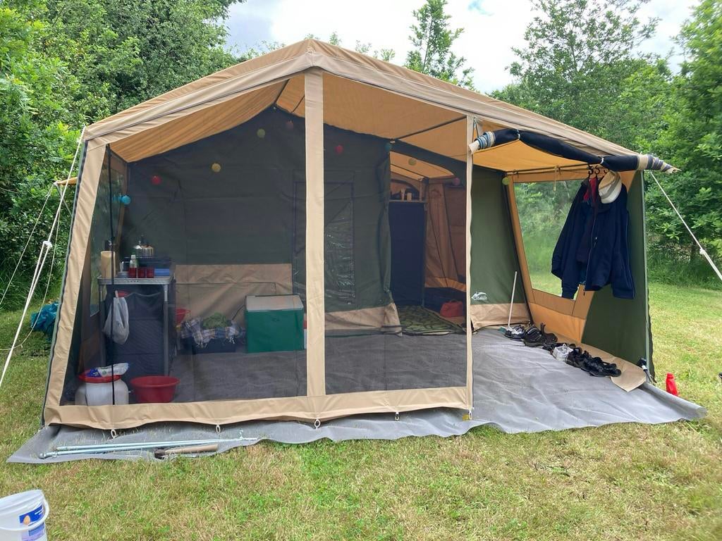 Ruime en comfortabele Cabanon Malawi vouwwagen, Ophalen, Beige, Cabanon, Aanwezig
