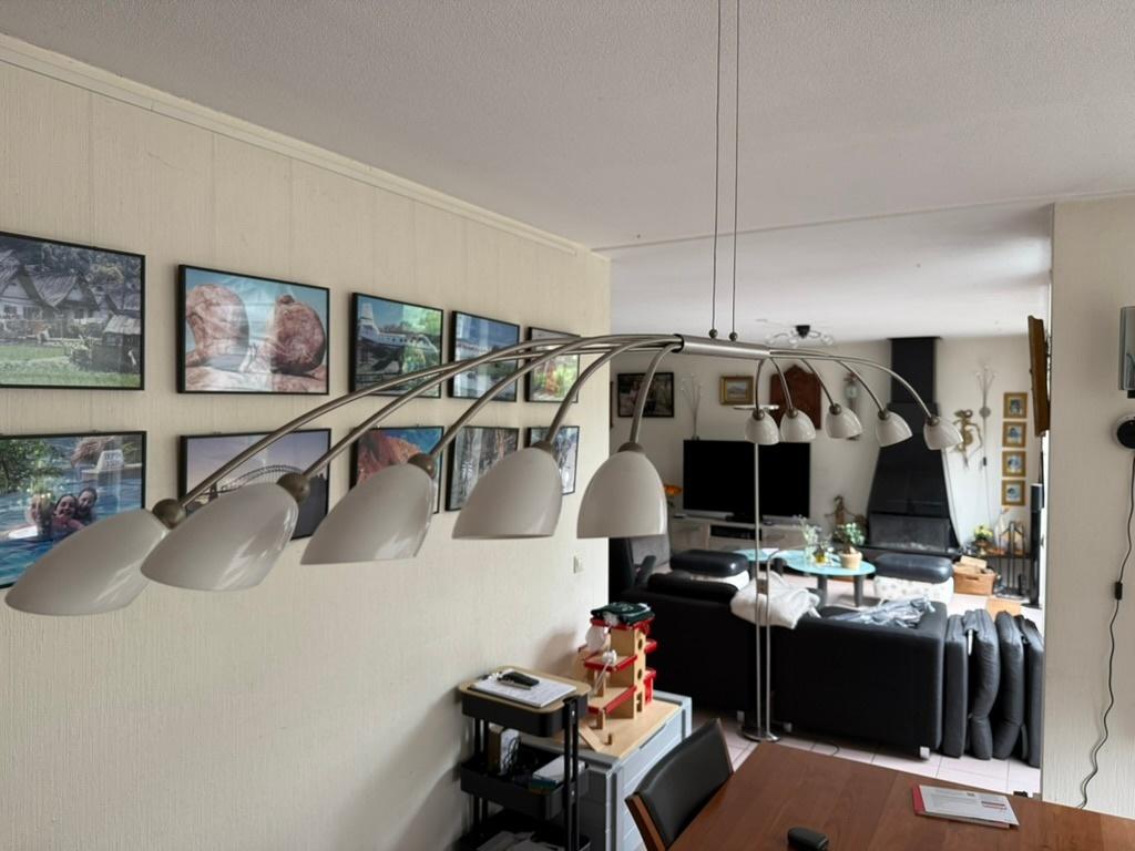 Hanglamp, Ophalen, Gebruikt, Glas, Modern