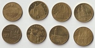 Polen lot 5 2 zlote steden, Verzenden, Polen, Setje