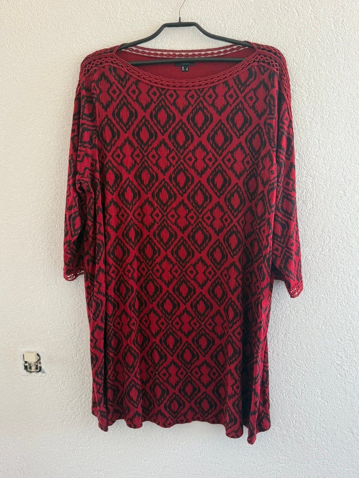 Yesta schitterende tuniek/ jurk maat 3 (52/54)  zgan, Ophalen of Verzenden, Zo goed als nieuw, Overige kleuren, Jurk