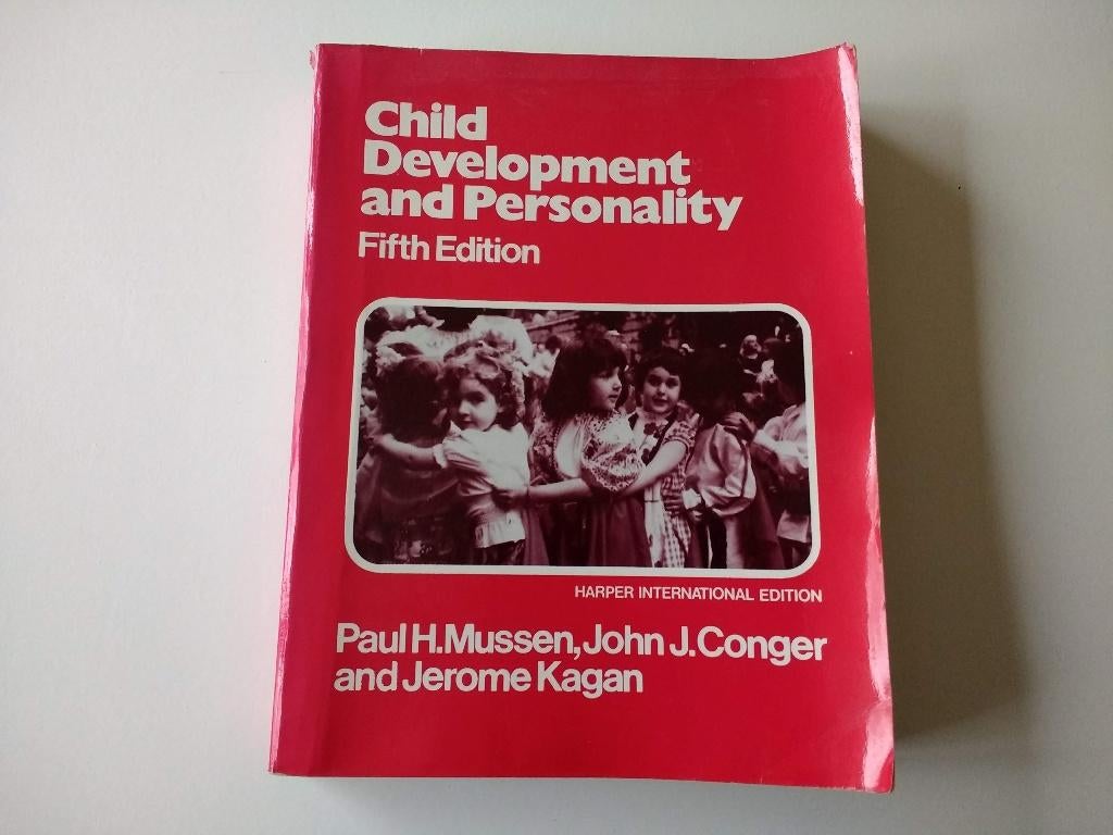 ontwikkelingspsychologie Child development and personality, Ophalen of Verzenden, Gelezen, Ontwikkelingspsychologie