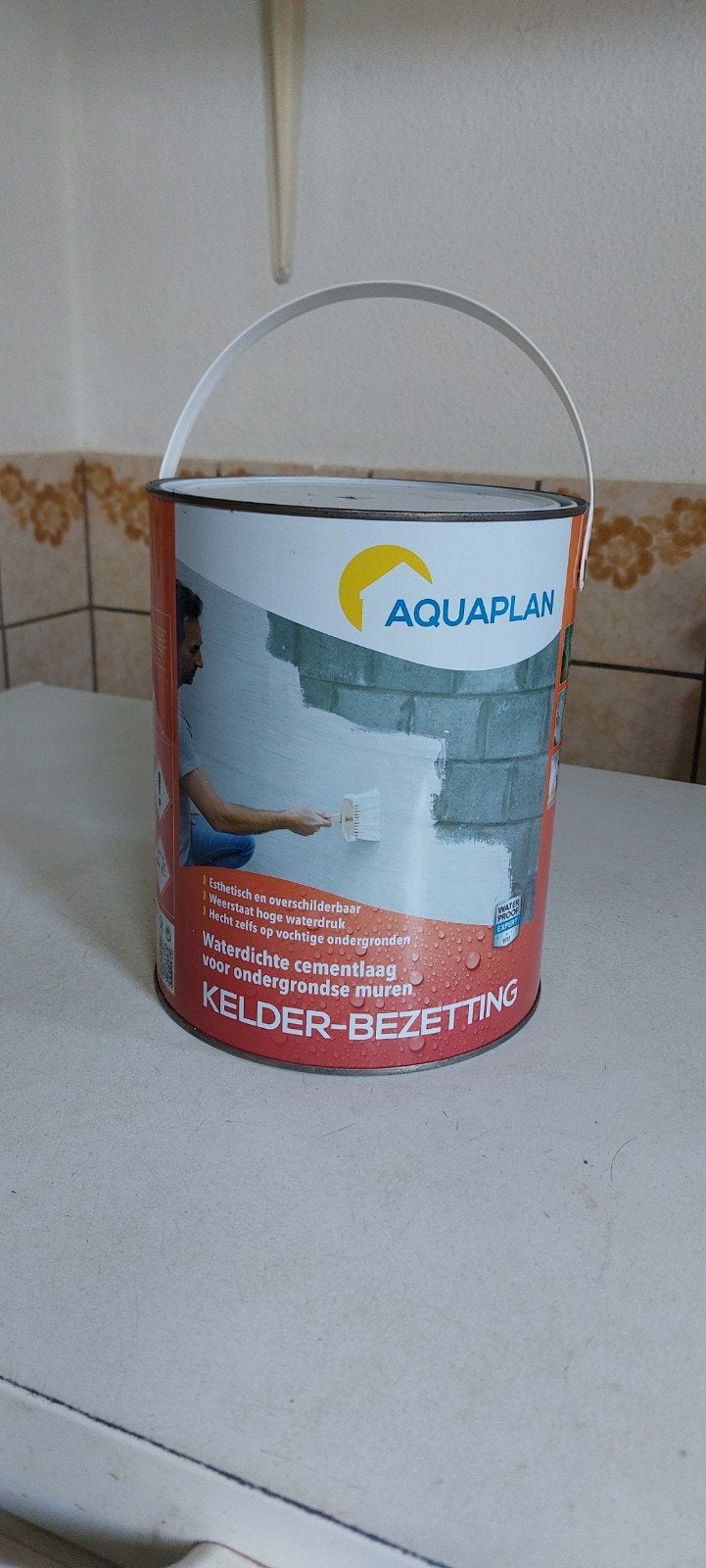 waterdichte cementcoating voor Kelder, Ophalen of Verzenden, Nieuw, Wit