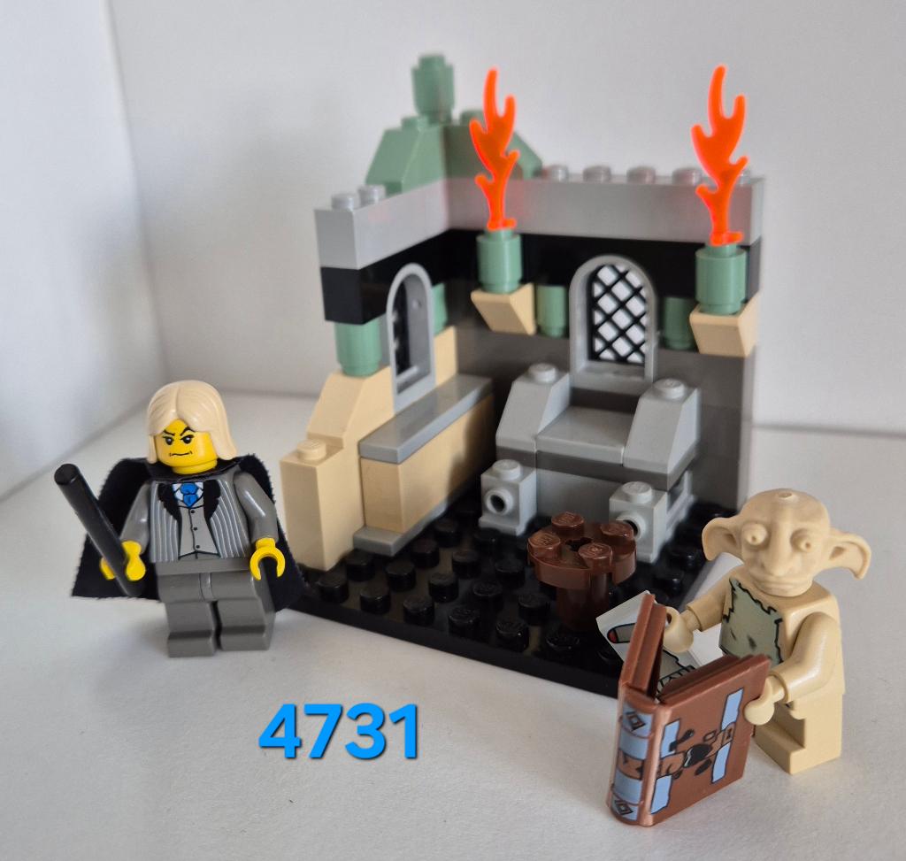 4731 Dobby's Release, Compleet, Lego, Harry Potter, Ophalen of Verzenden