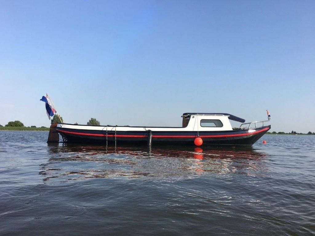 Westlandse Vlet met trailer, Watersport en Boten, Sloepen, Gebruikt, Vlet, Overige merken, Afdekzeil, Anker, Antifouling, Kussenset
