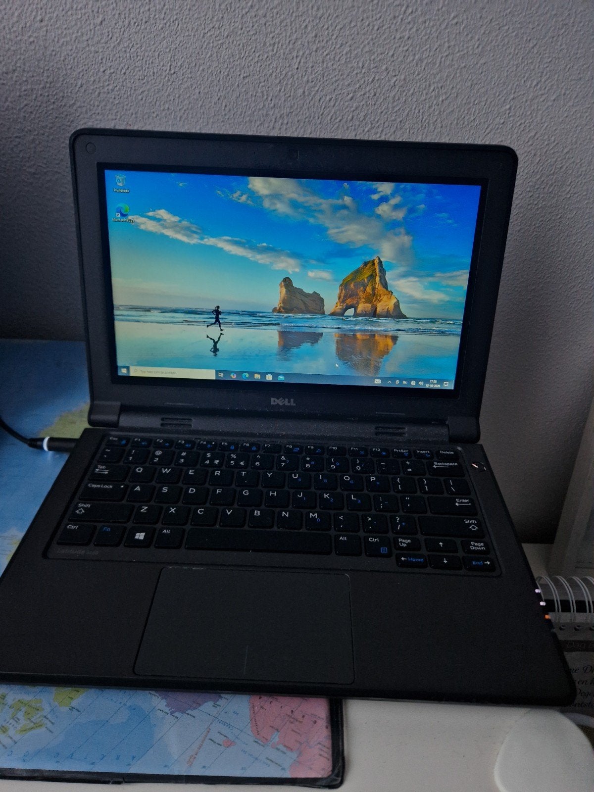 Dell laptop met touchscreen, Ophalen, Gebruikt, Qwerty, 13 inch