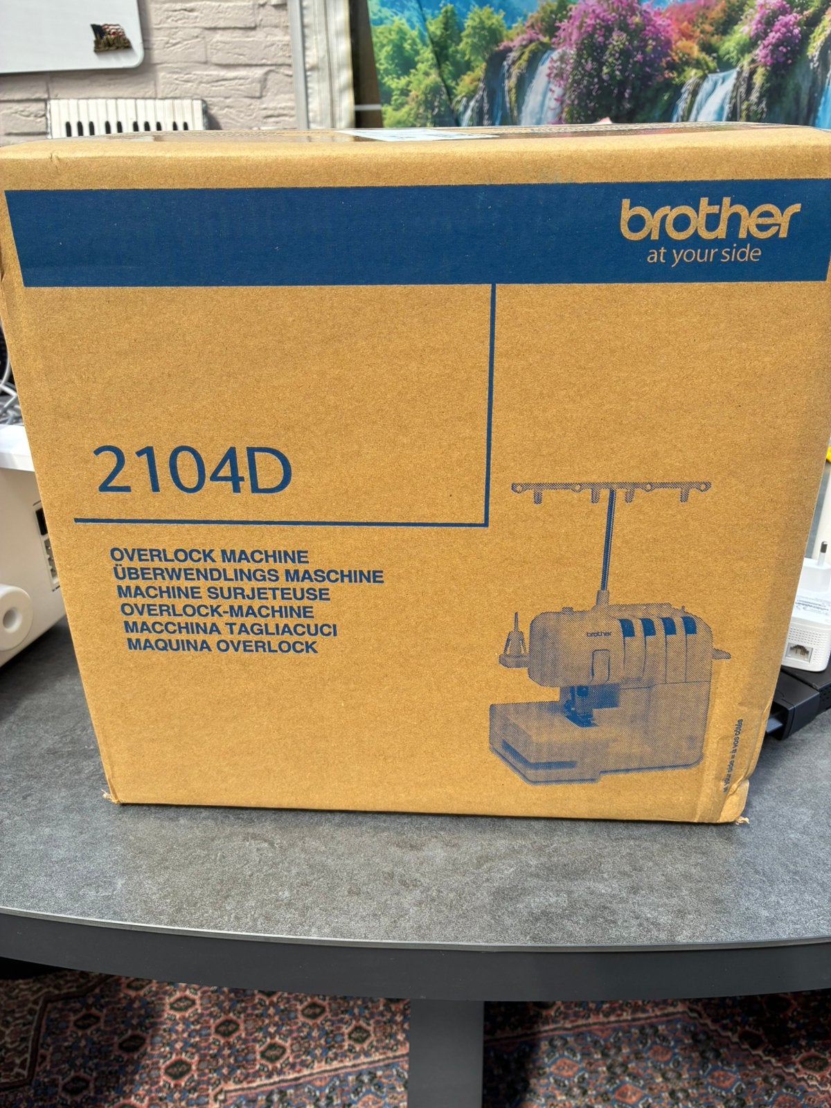 Nieuwe lockmachine, Ophalen of Verzenden, Nieuw, Lockmachine, Brother