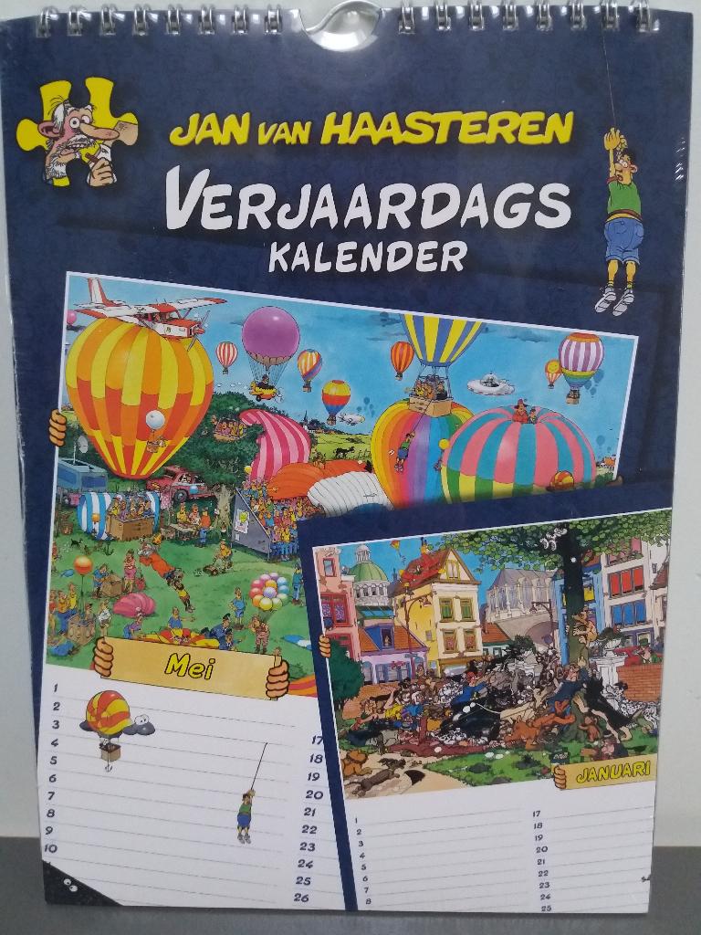 Jan van Haasteren -Verjaardagskalender-, Ophalen of Verzenden, Minder dan 500 stukjes, Nieuw, Overige typen