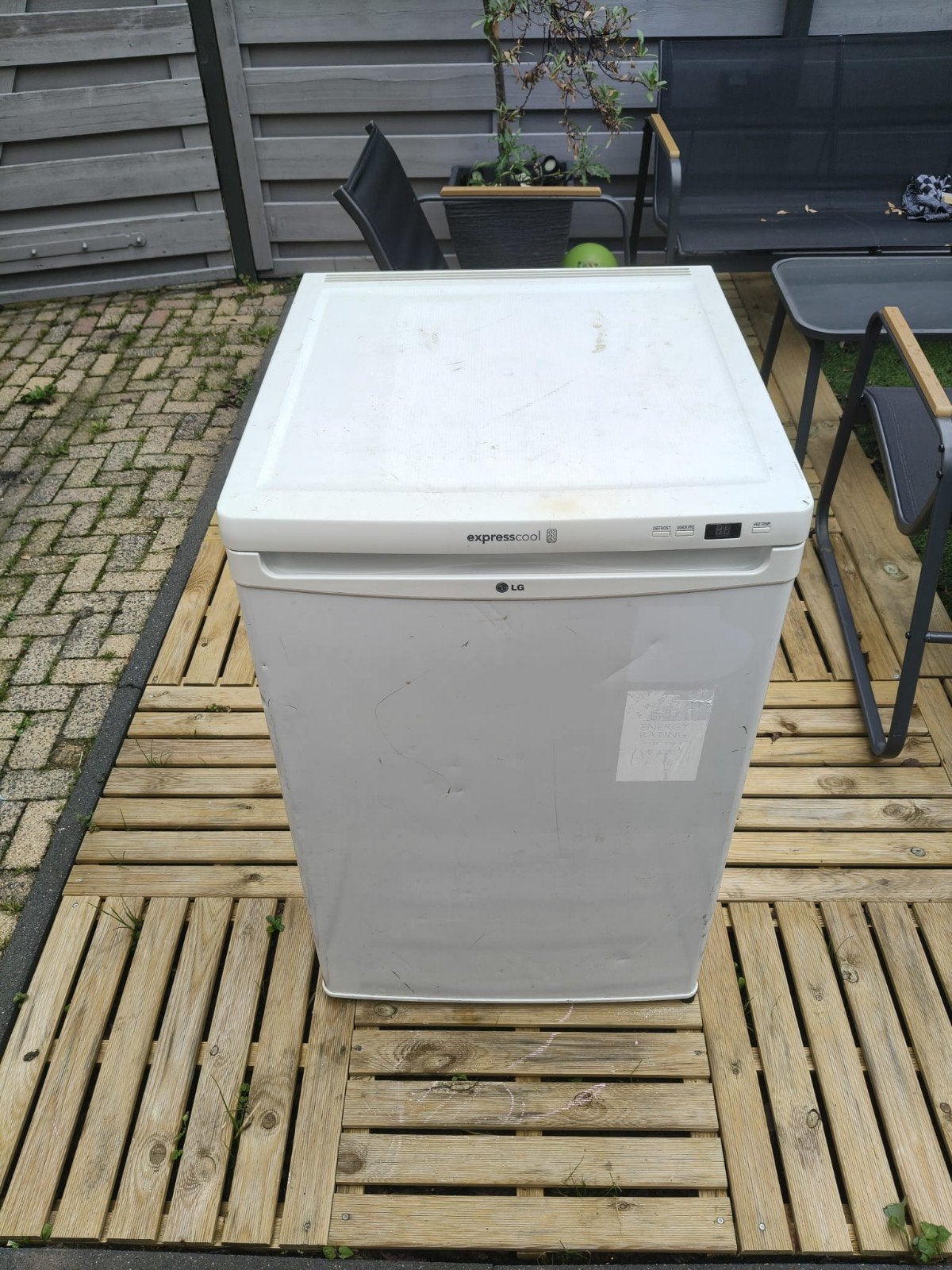 Goed functionerende LG tafel model vriezer te koop!!!, Witgoed en Apparatuur, Gebruikt, Minder dan 60 cm, Ophalen of Verzenden