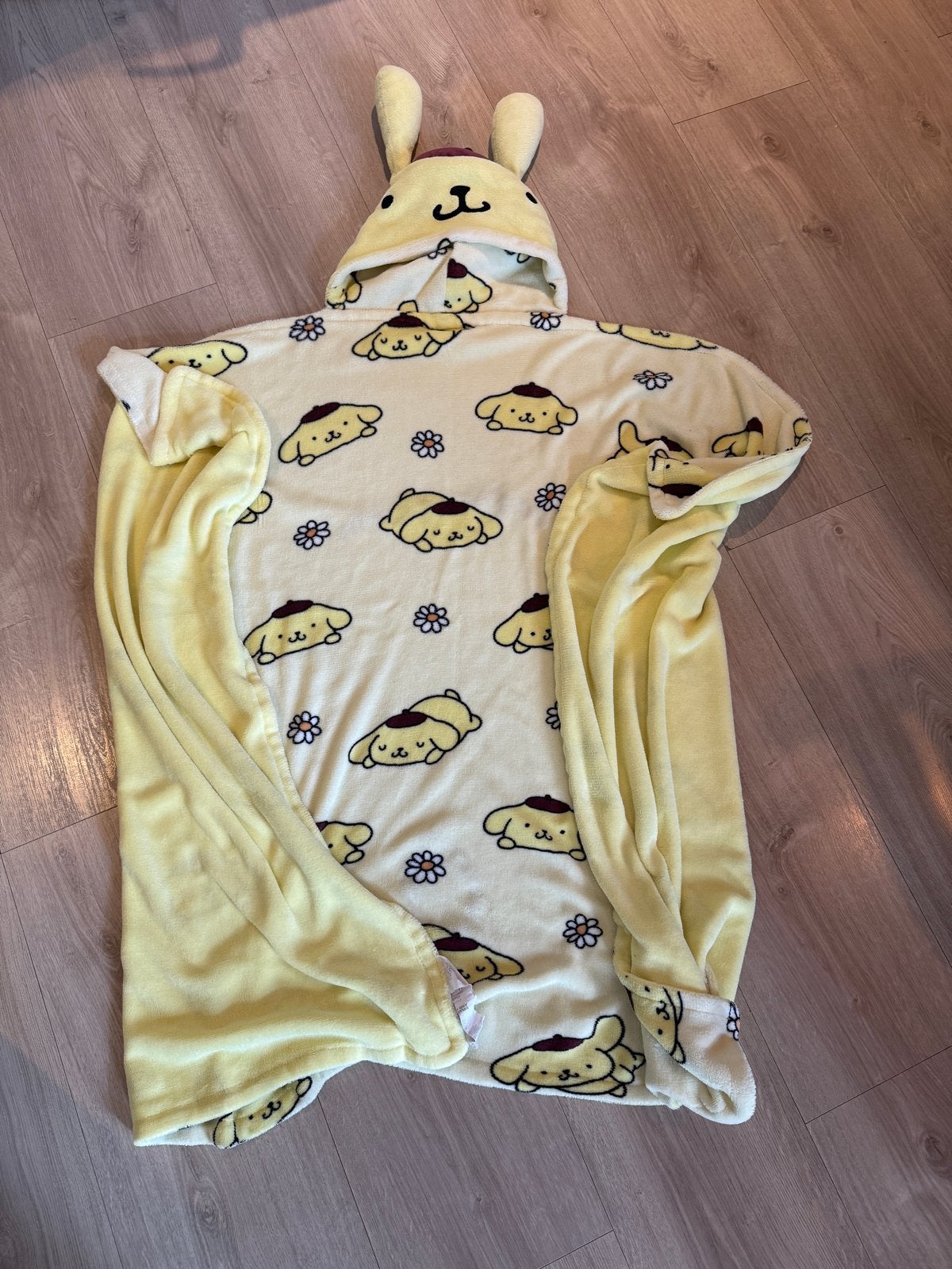 Primark Pompompurin Capuchondeken - Zo goed als nieuw, Wasbaar, Zo goed als nieuw, Geel, Deken