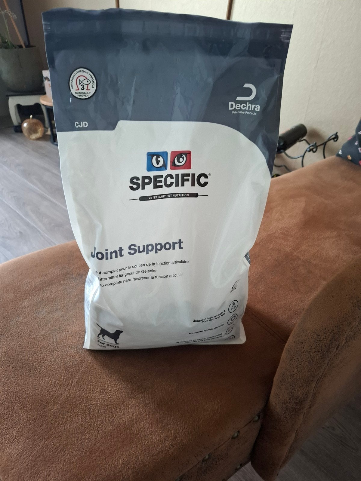 honden brokken, Ophalen, Hond