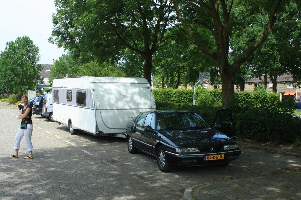 caravan Knaus, Caravans en Kamperen, Caravans, Kachel, Tot en met 2, Particulier, 6 tot 7 meter
