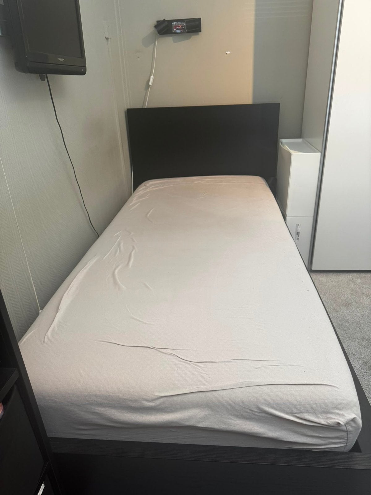 1 persoonsbed ikea, Ophalen, Gebruikt, 90 cm, Eenpersoons