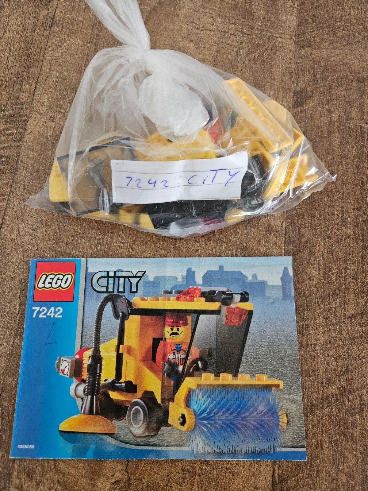 LEGO City 7242 Straatveger met instructieboekje, Ophalen of Verzenden, Gebruikt, Overige merken