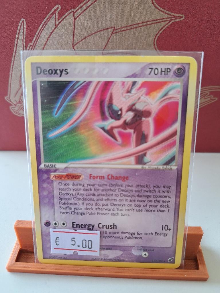 Deoxys 17/107	 € 5,00, Ophalen of Verzenden, Zo goed als nieuw, Losse kaart