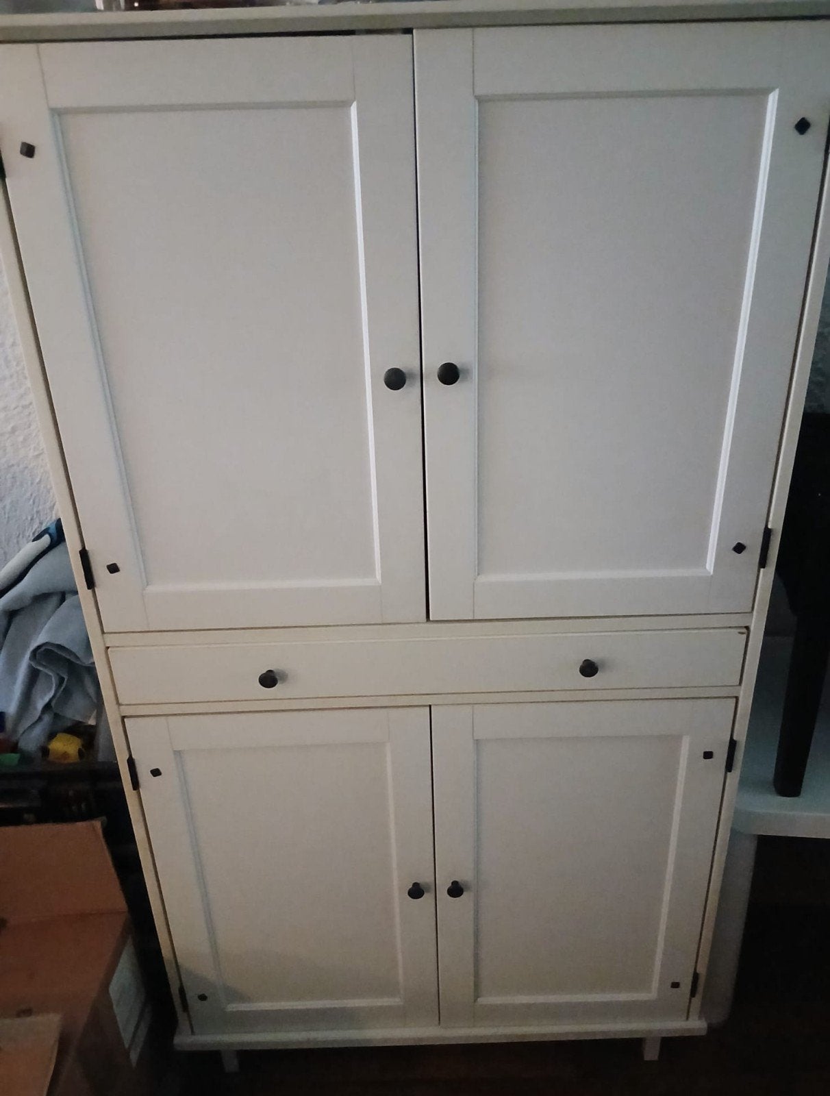 Ikea Hemnes computer meubel, Ophalen, Gebruikt, 120 tot 170 cm