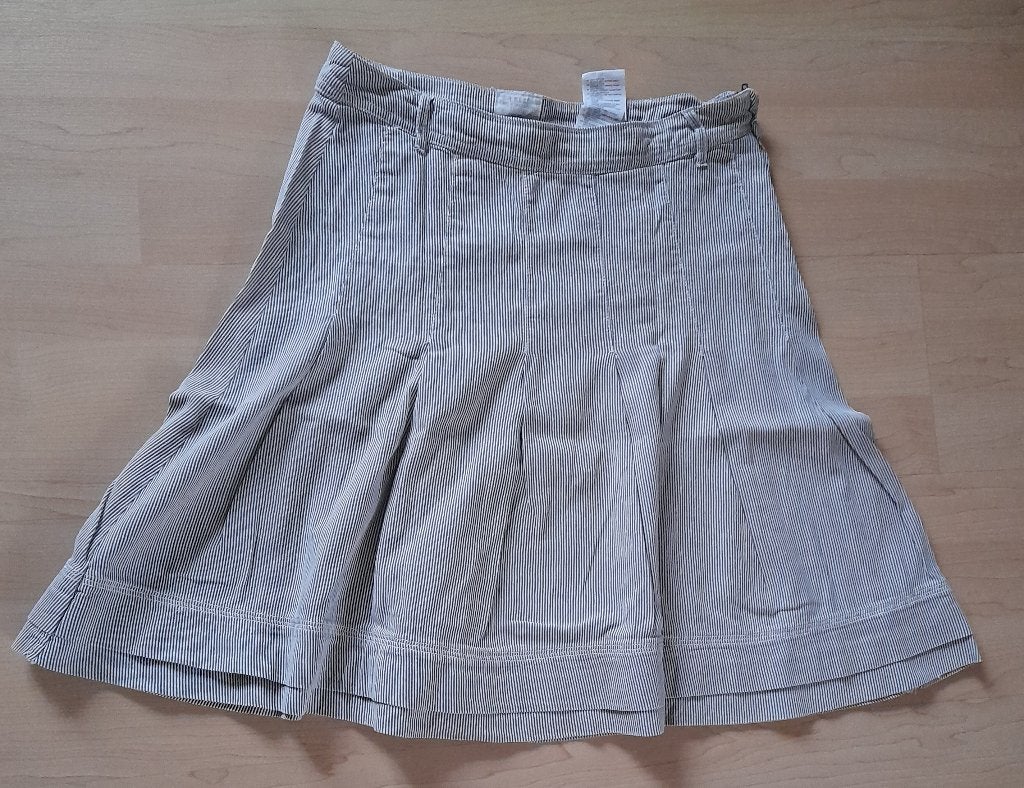 ROK MAAT 36 MERK LOGG, Blauw, Ophalen of Verzenden, Zo goed als nieuw, Knielengte