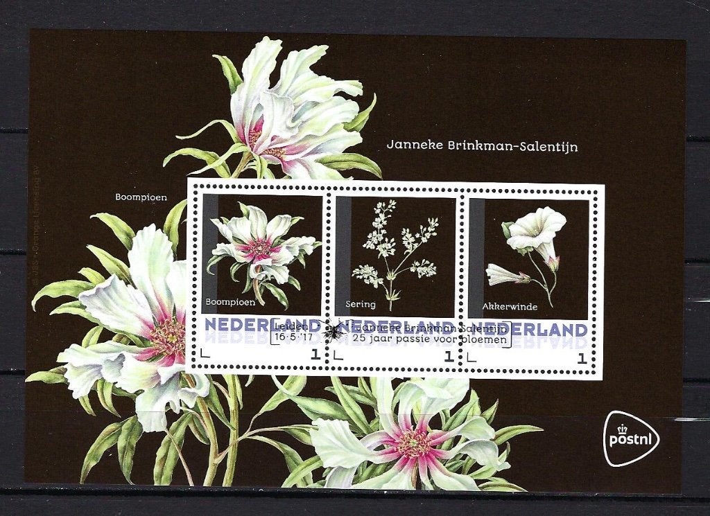 25 jaar Passie voor Bloemen 16-05-2017 Postfris, Ophalen of Verzenden, Na 1940, Postfris