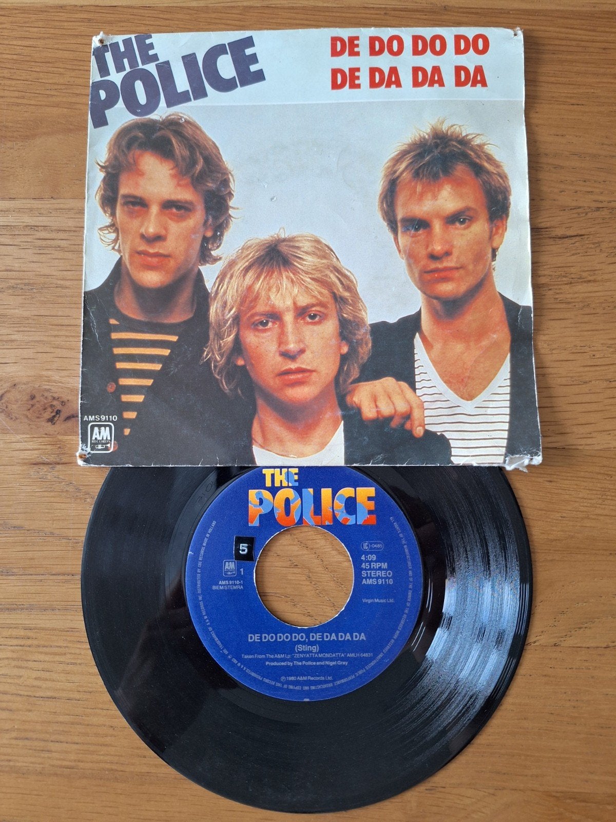 The Police - De Do Do Do, De Da Da Da (Single), Cd's en Dvd's, Vinyl Singles, Ophalen of Verzenden, Gebruikt, 7 inch, Single