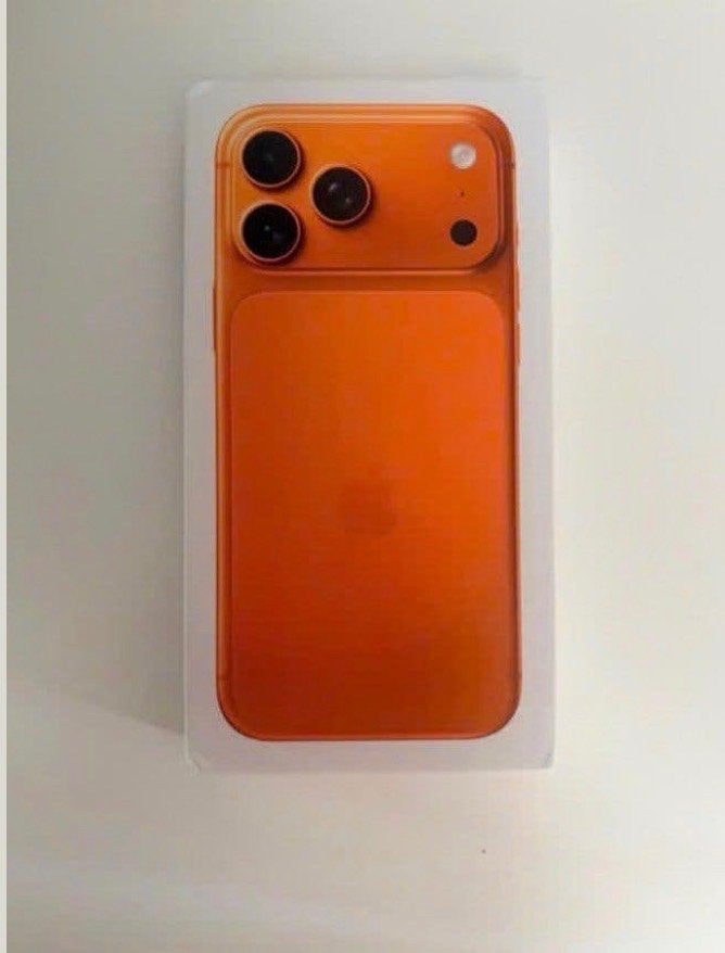 Nieuwe iPhone 17 Pro Max Oranje 1TB - Ongeopend, Telecommunicatie, Ophalen, Overige modellen, Zonder simlock, 1 TB