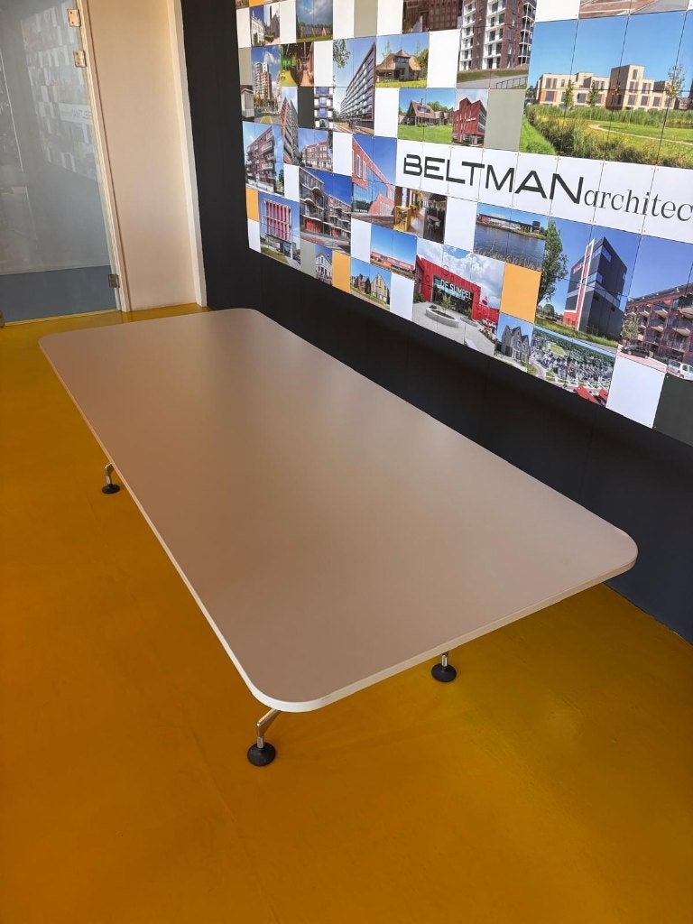 Vitra Ad Hoc vergadertafel | 240x100 cm, Ophalen, Overige typen, Gebruikt, In hoogte verstelbaar