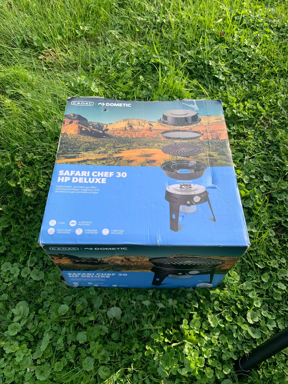 CADAC Dometic Safari Chef 30 HP Deluxe. Vaste prijs €90, Caravans en Kamperen, Ophalen of Verzenden, Zo goed als nieuw