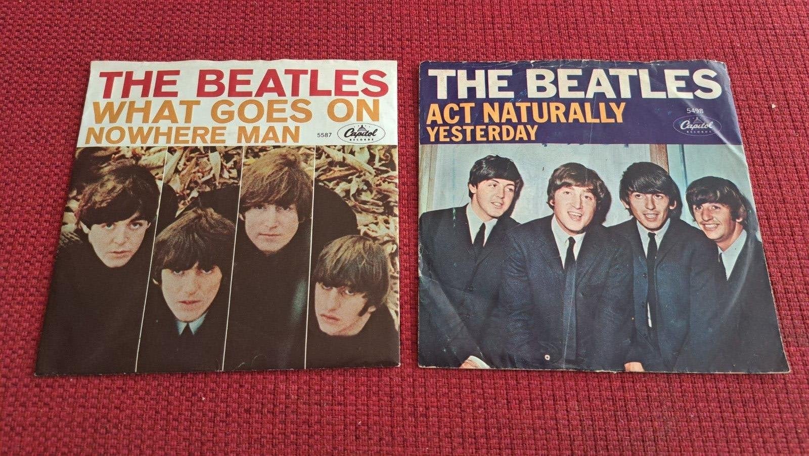 Beatles 3 USA Capitol singles, Ophalen of Verzenden