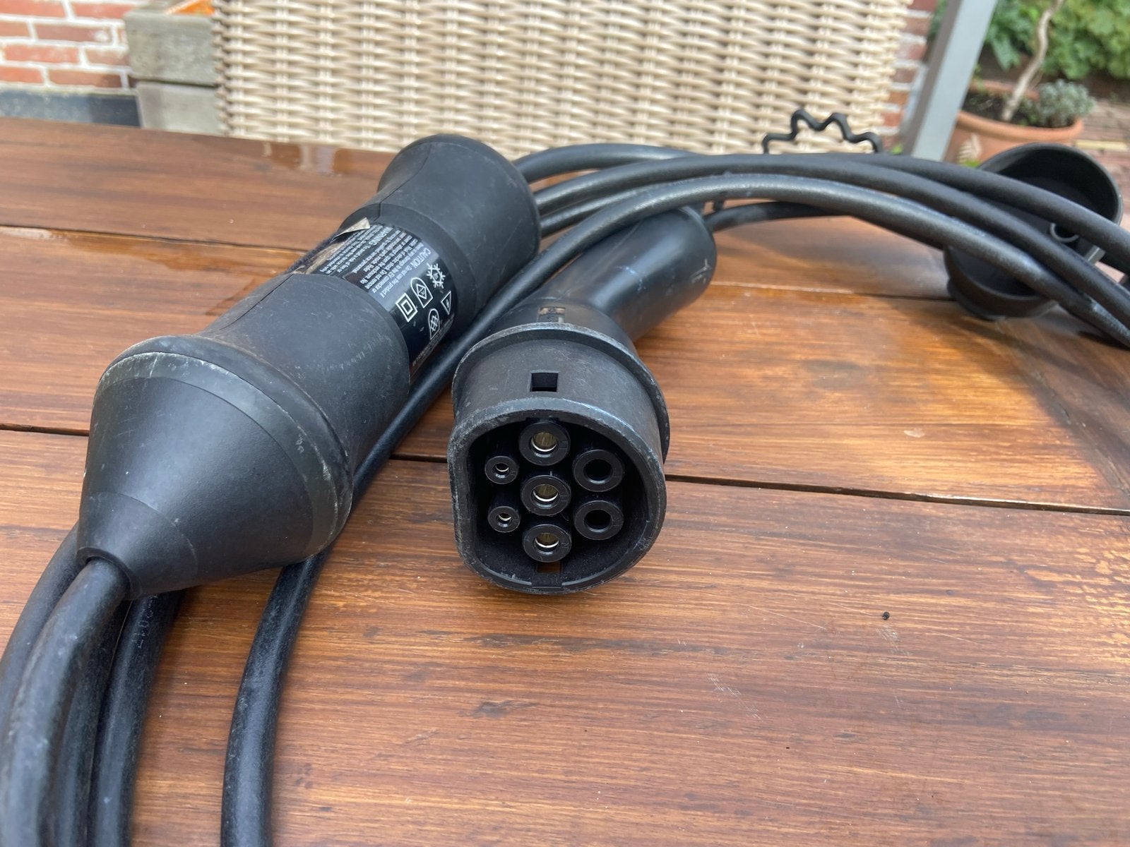 Laadkabel voor elektrische auto - Type 2, Ophalen of Verzenden, Zo goed als nieuw, Laadkabel