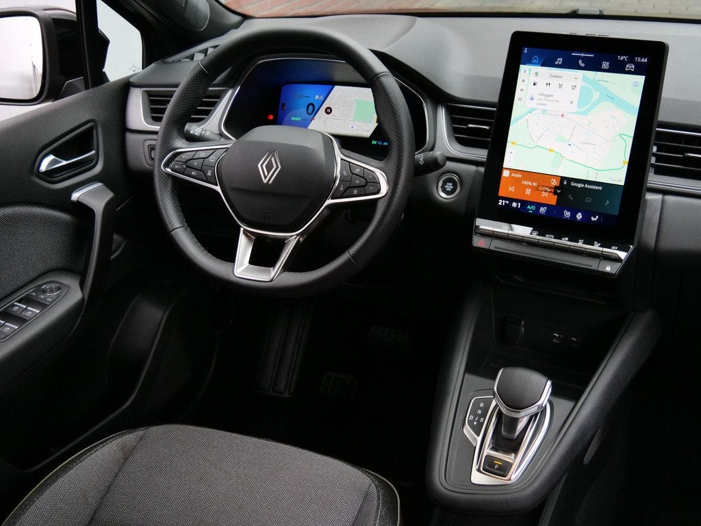 Renault Symbioz 1.6 E-Tech full hybrid techno 143 Pk Navi /, Auto's, Renault, 745 kg, Stof, Zwart, Bedrijf