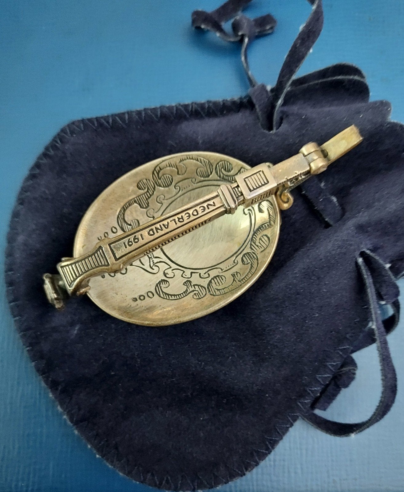 Zilver Historisch Reisbestek - REPLICA uit de 17de eeuw, Ophalen of Verzenden