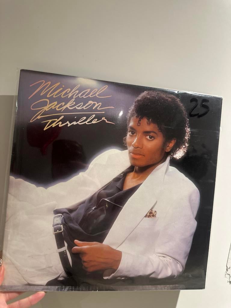 Michael Jackson - Thriller LP (Vinyl), Cd's en Dvd's, Vinyl | Pop, Ophalen of Verzenden, Gebruikt, 12 inch