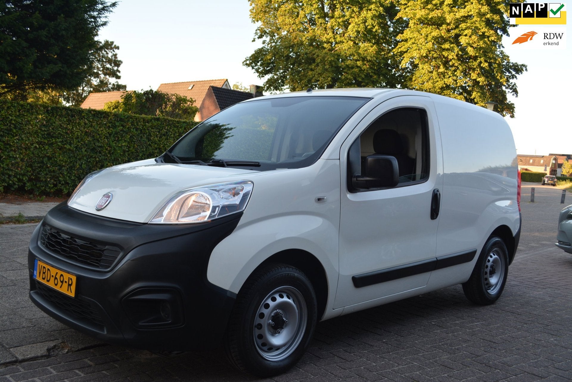 Fiat Fiorino 1.3 MJ, Auto's, Voorwielaandrijving, Stof, Gebruikt, Euro 6