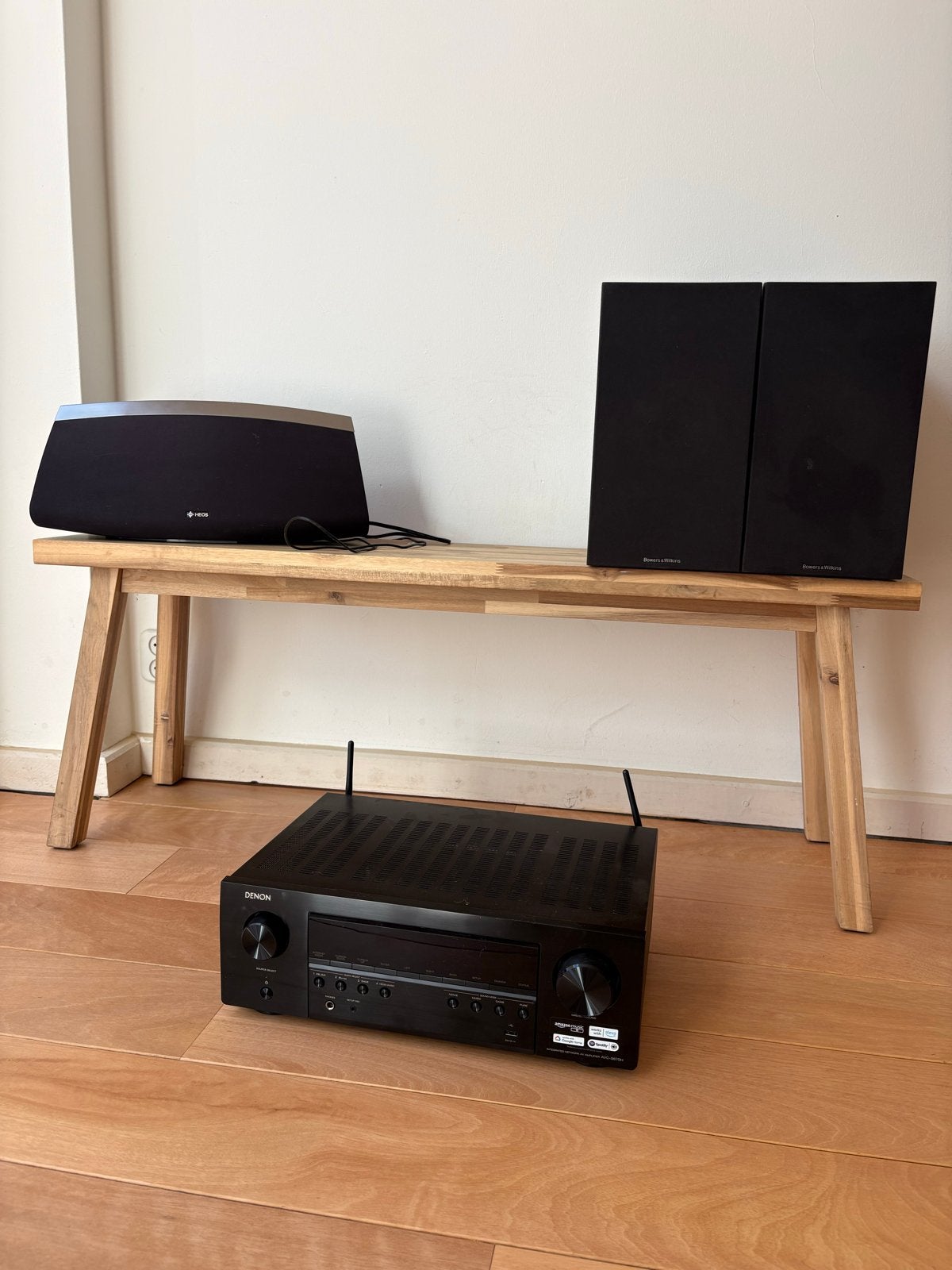 Complete Denon / Bowers & Wilkins, Ophalen, Gebruikt, Speakers, Denon