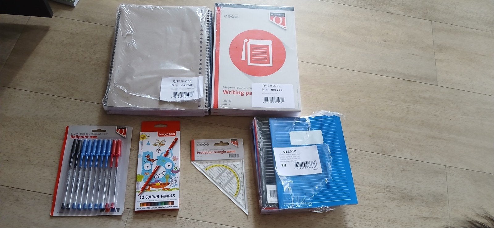 Collegeblok,schriften ballpoints, Diversen, Ophalen of Verzenden, Nieuw