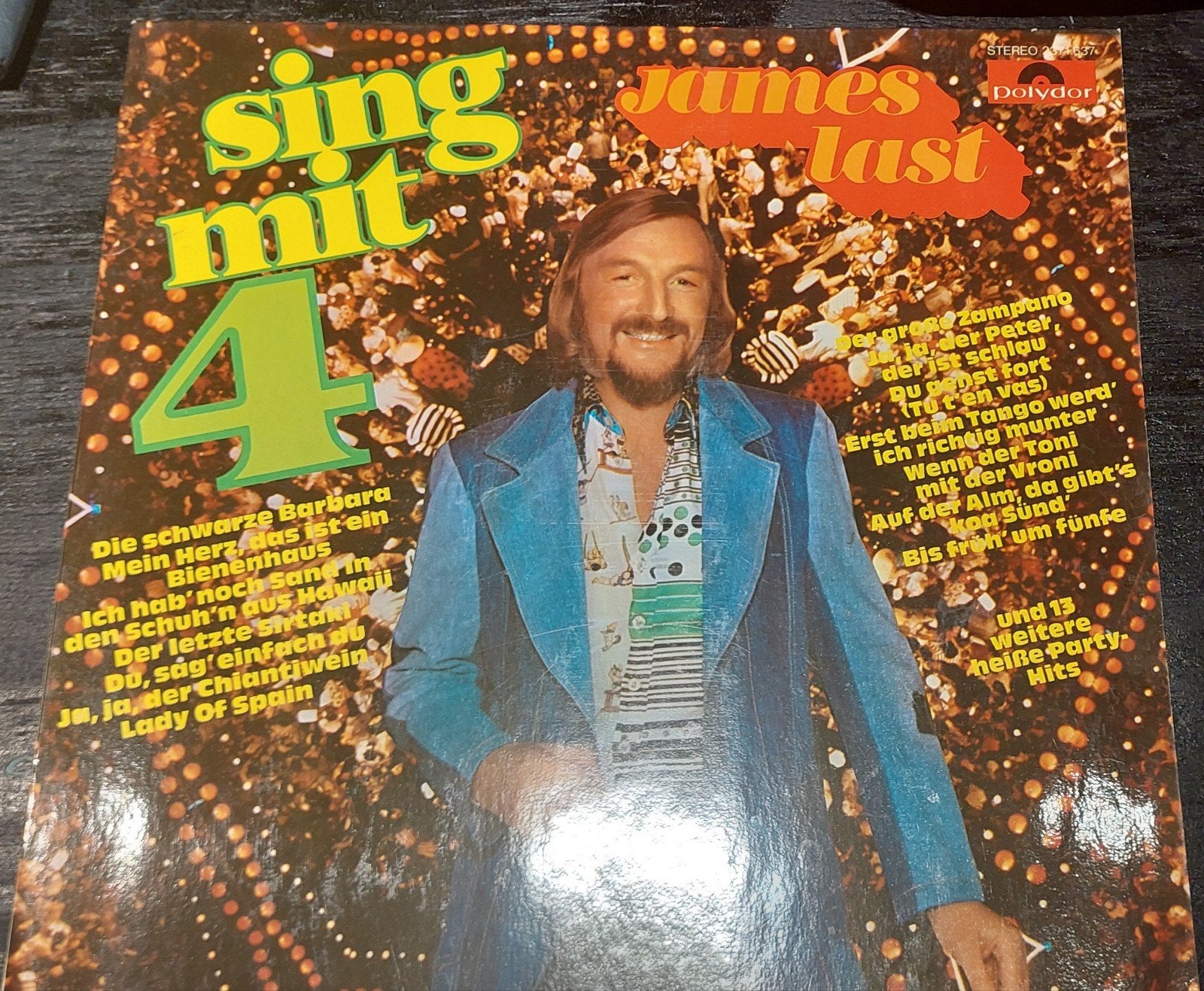 James Last - Sing Mit 4 LP (Polydor, Stereo), Cd's en Dvd's, Vinyl | Pop, LP, Gebruikt, Overige genres, Ophalen of Verzenden