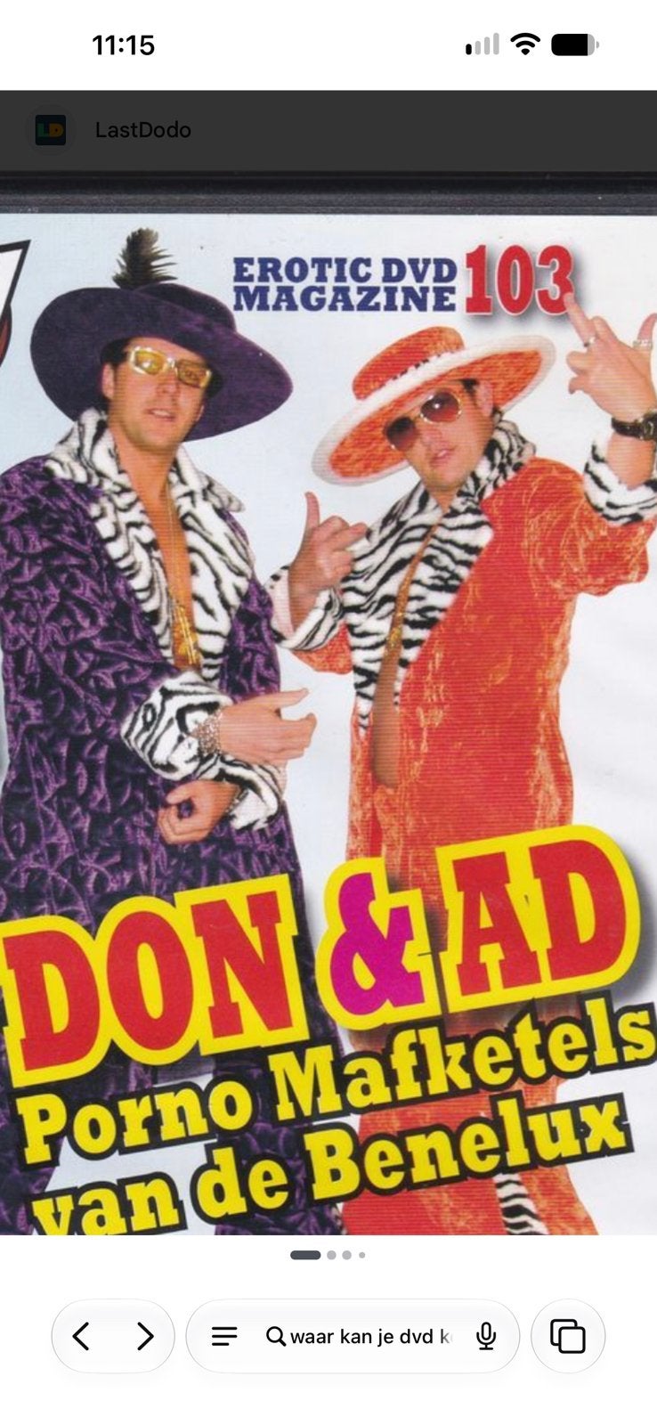 Dvd don en ad ,,,,,,,,,opzoek naar dvd.s van hun, Alle leeftijden, Ophalen of Verzenden, Zo goed als nieuw, Overige genres