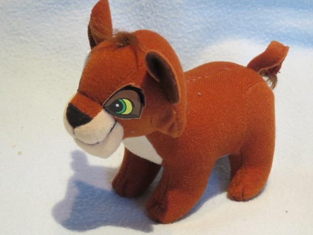 Kovu knuffeltje Leeuwenkoning uit McDonalds Happy Meal 1998, Verzamelen, Ophalen of Verzenden, Leeuwenkoning of Jungle Boek, Zo goed als nieuw