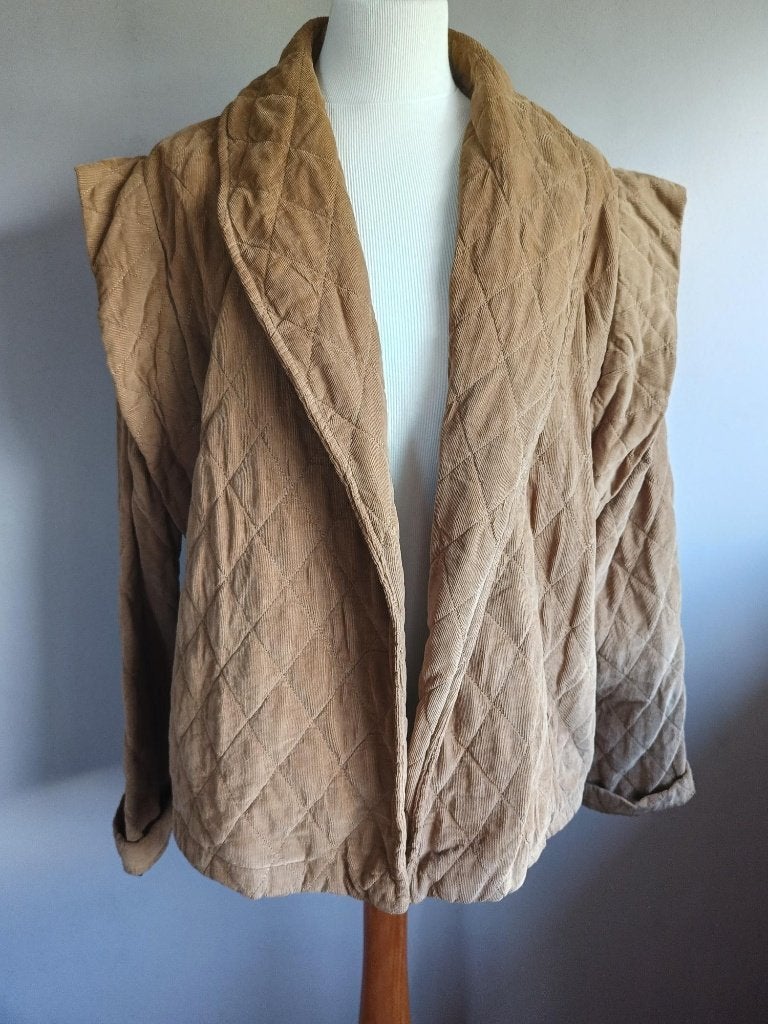 Nieuw bruin baby rib jasje van Made in Italy, maat L/XL, Kleding | Dames, Made in Italy, Bruin, Maat 42/44 (L), Nieuw