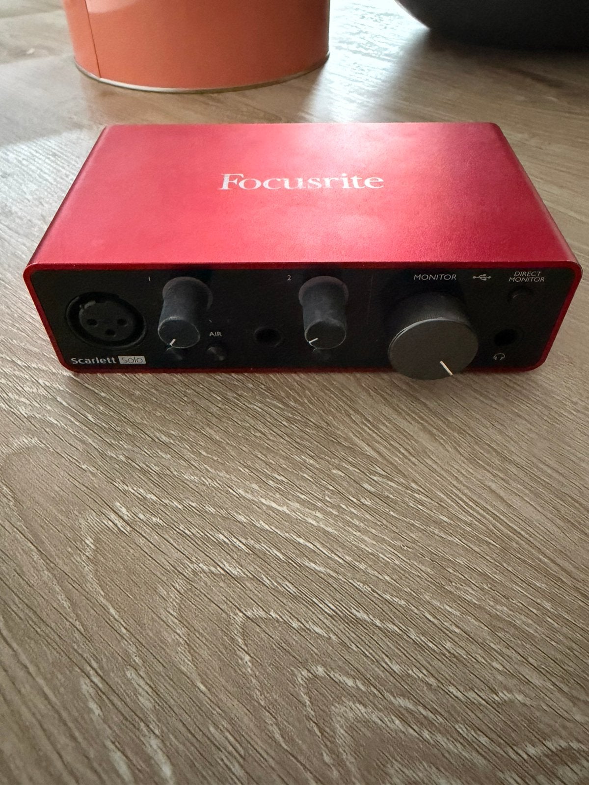 Focusrite Scarlett Solo 3rd Gen 2-in, 2-out audio interface, Computers en Software, Geluidskaarten, Ophalen of Verzenden, Zo goed als nieuw