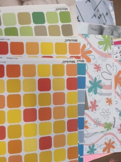 200 scrapbookvellen, Hobby en Vrije tijd, Ophalen of Verzenden, Nieuw, Papier of Karton, Overige merken