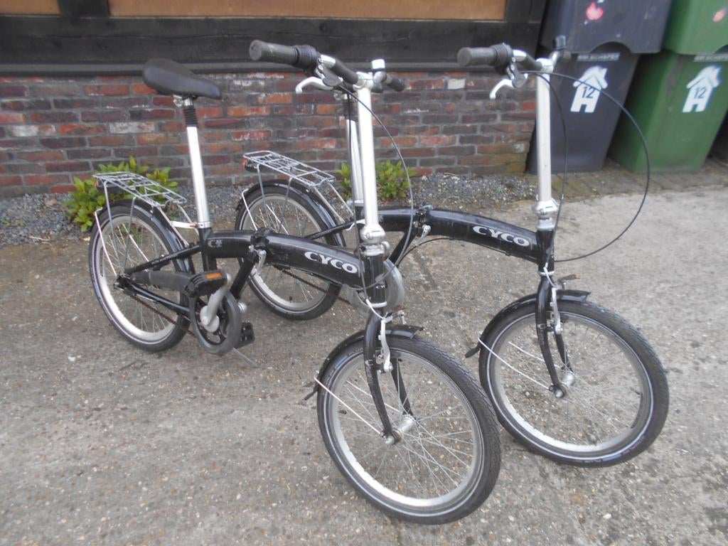 2 Cyco vouwfietsen 3 versn, Fietsen en Brommers, Ophalen, Gebruikt, 16 tot 18 inch
